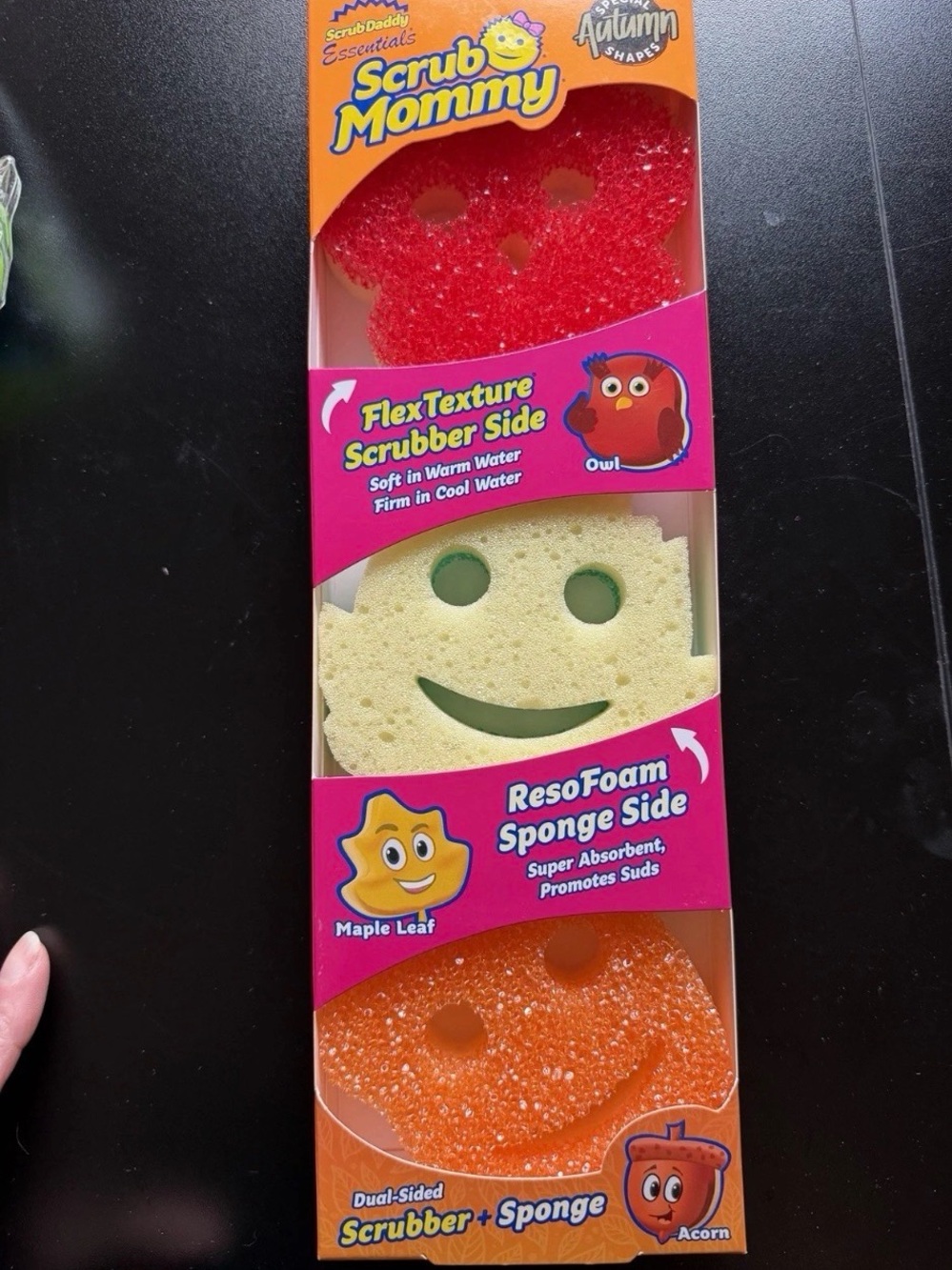 SCRUB DADDY New Special Edition Fall 3PK Apple Turkey Leaf 🍂